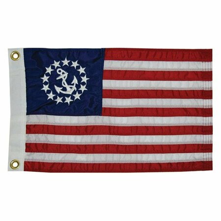 TAYLORMADE-ADIDAS Taylor Made  30 x 48 in. Deluxe Sewn Polyester U.S. Yacht Ensign Flag TAM8148